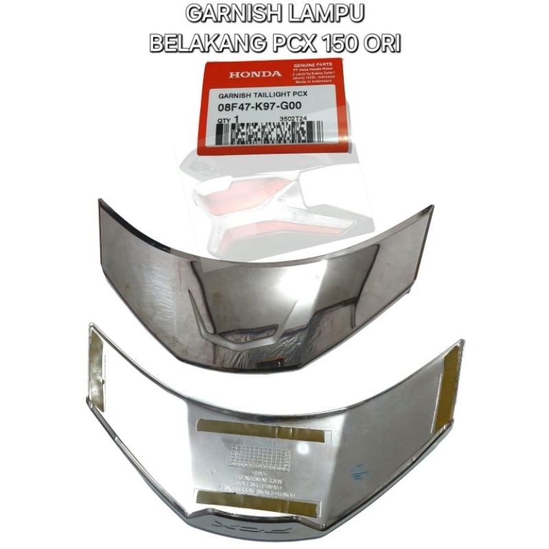garnish lampu belakang pcx 150