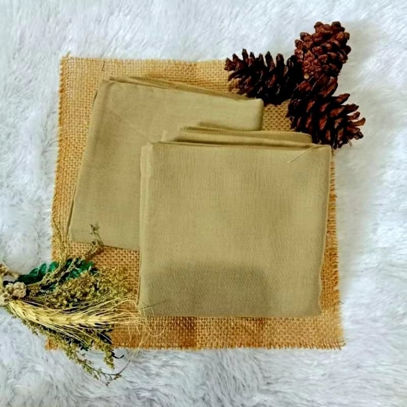 Jilbab khaki muda pns terbaru