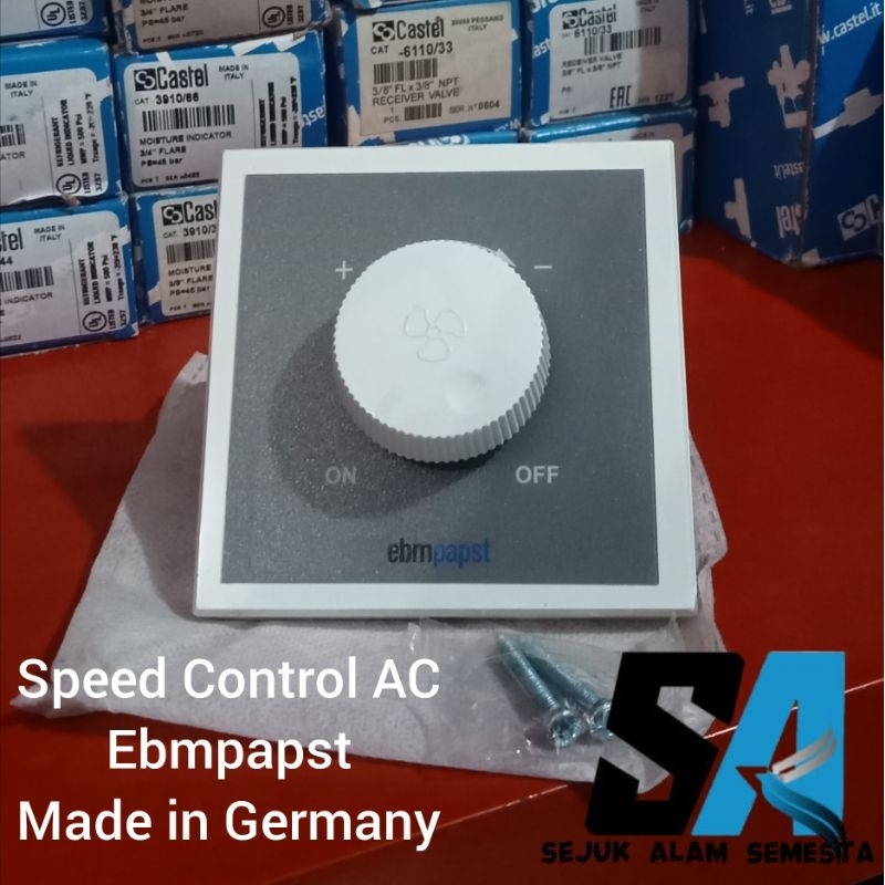 SPEED CONTROL AC FAN EBM GERMANY | CONTROL FAN EBM