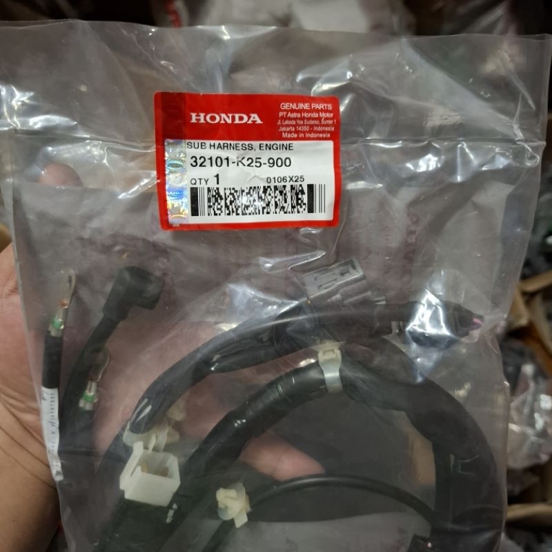 KABEL BODI BAGIAN ENGINE SENSOR BeAT FI Scoopy FI 32101-K25-900