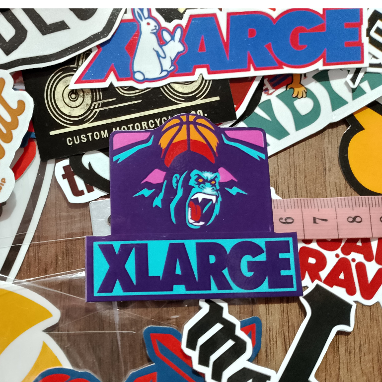 

(BISA-COD) STIKER XLARGE AESTHETIC STIKER HELM STIKER LOCAL BRAND STIKER AESTETHIC ANTI AIR STICKER BIJIAN STICKER ECERAN STICKER METAL STICKER POP VIRAL