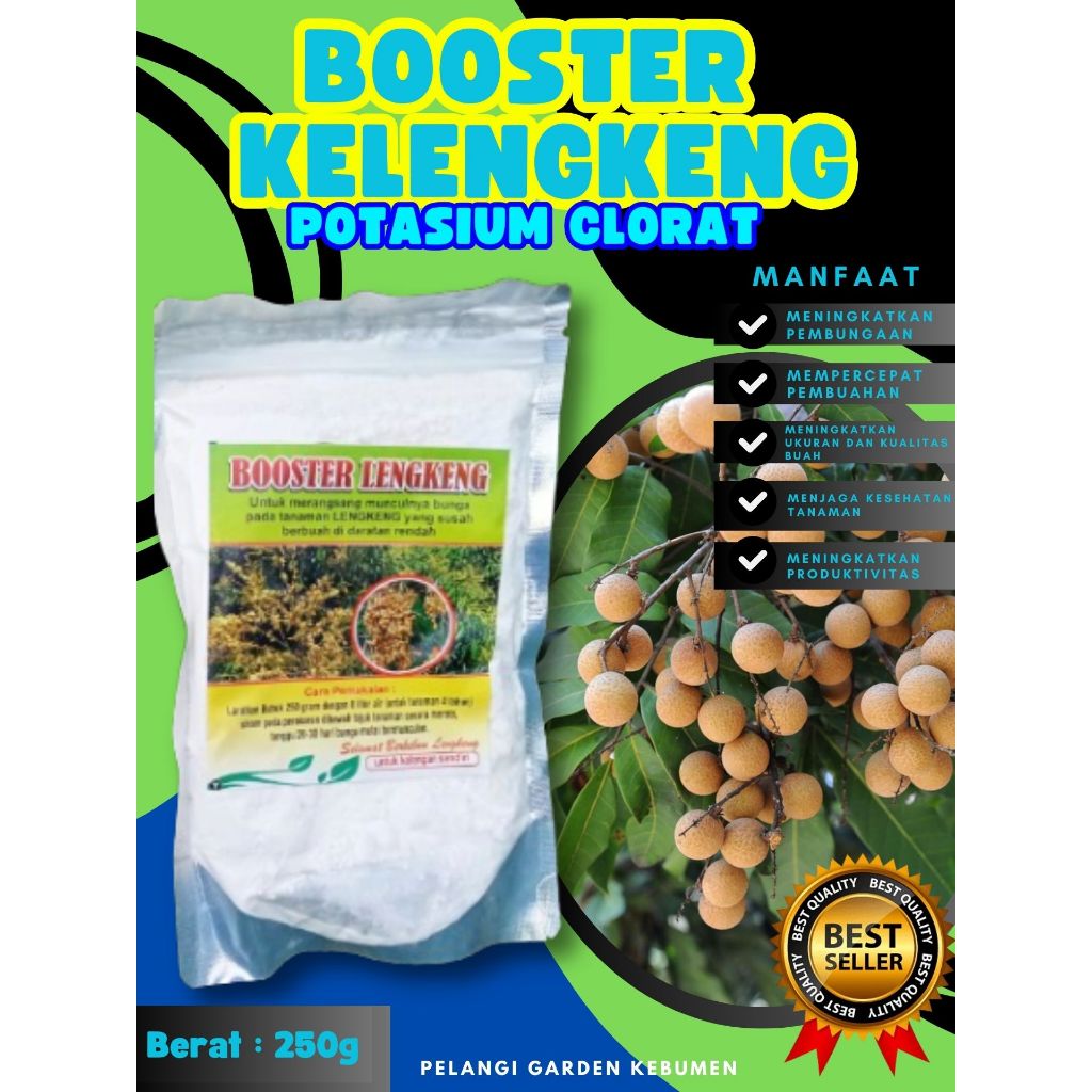 PROMO  Booster Buah Kelengkeng Potasium 250 gram