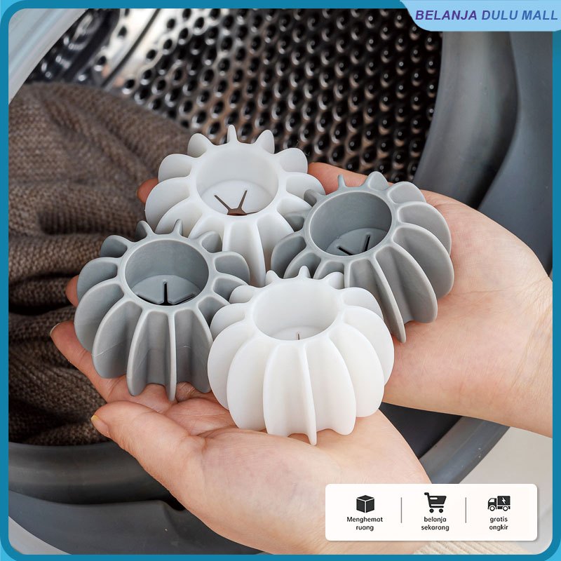 Bola cucian dekontaminasi anti kusut drum mesin cuci untuk mencegah pakaian kusut artefak pembersiha