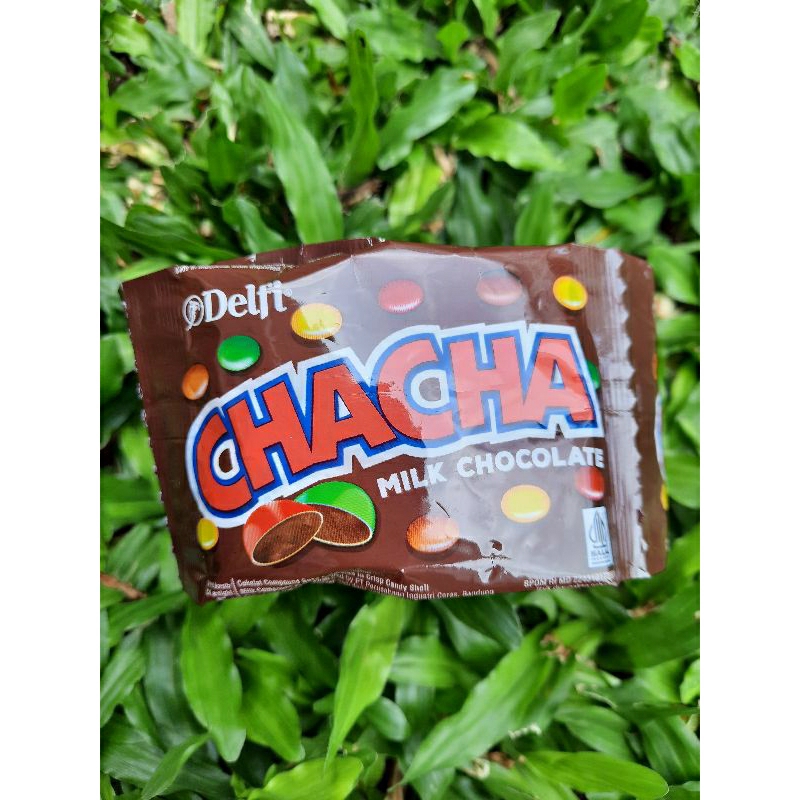 

Delfi CHACHA Milk Chocolate & Peanut Renceng (isi 10 + 1) - Permen coklat CHACHA