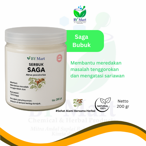

BY KIMIAHERBAL Daun Saga Bubuk (200gr) (500gr) (1kg) Obat Herbal Pereda sariawan