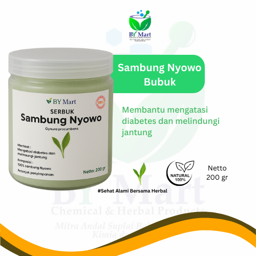 

BY KIMIAHERBAL Sambung Nyowo Bubuk Tanpa Campuran 200gr 500gr 1kg Obat Herbal Pencegah Diabetes