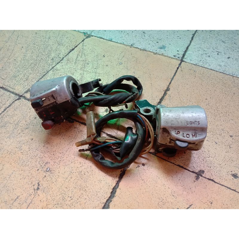 Holder Set Kanan Kiri Honda GL100 GL125 Original