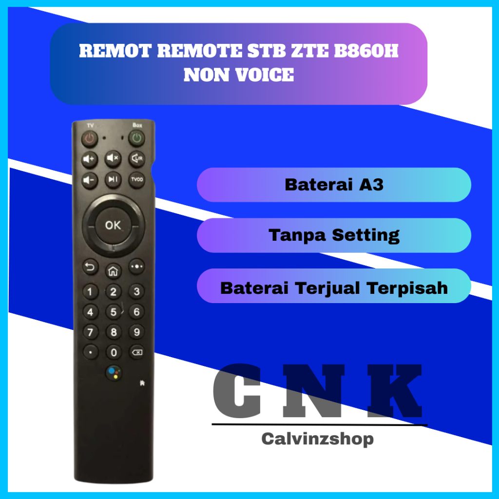 Remote STB INDI B860 V5 PNJNG ZTE ZXV10 B860H Box Android