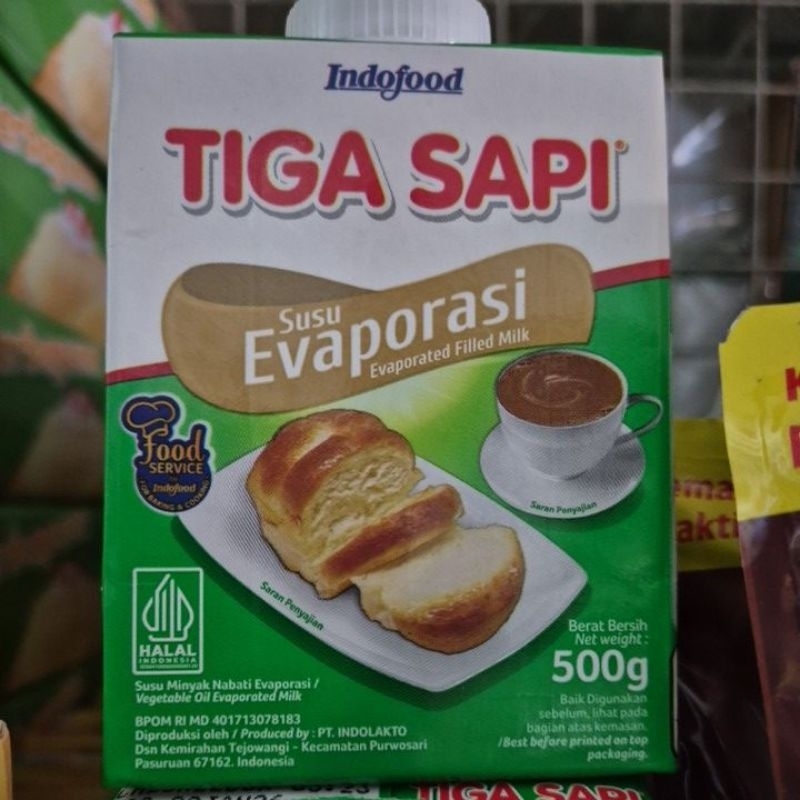 

Evaporasi Tiga Sapi 500g