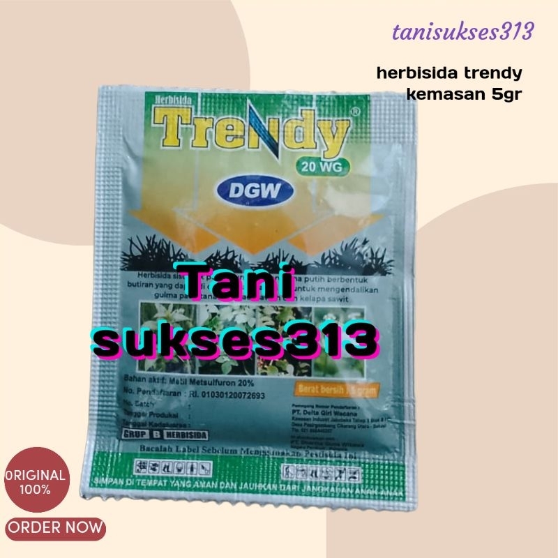 Herbisida trendy 20wg 5gram
