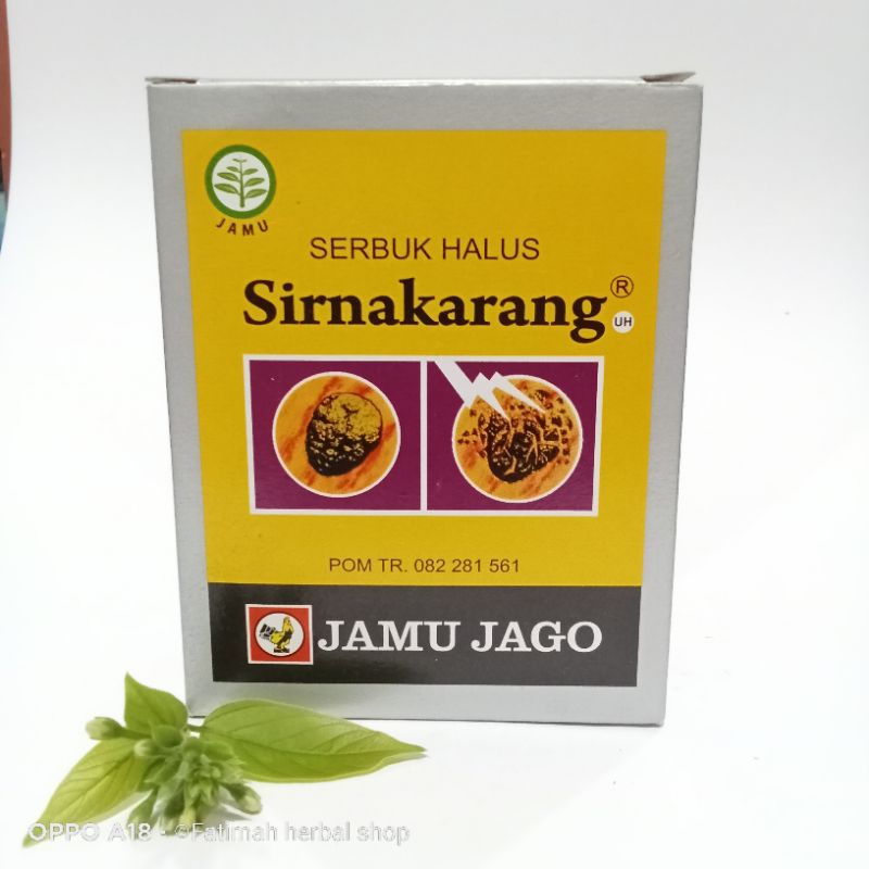 

Jamu Sirnakarang Jago kemasan pac isi 10sachet