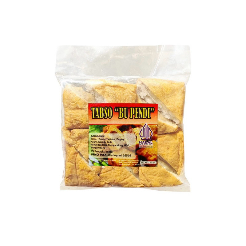 

Tahu Bakso Bu Pendi 300 Gram Isi 10 Pcs Original / Mercon