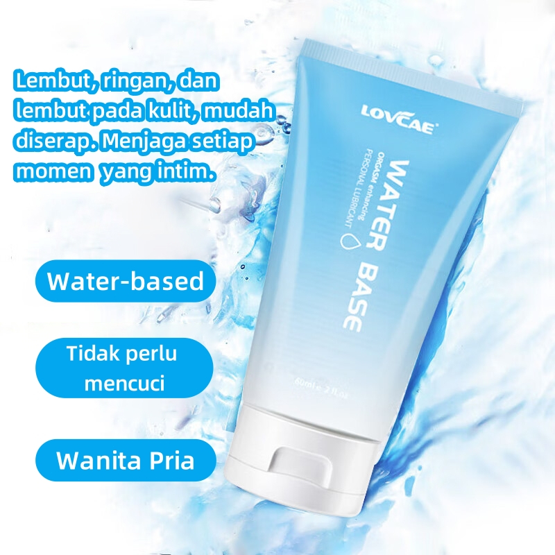 [PRIVASI AMAN] 60ml Pelumas Water-based Pelumas Seks Pelumas Transprant Gel Miss V Lubricant Gel