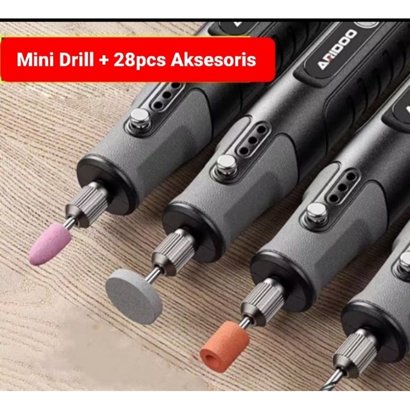Mini  pen electric mill drill grinder tuner grafir engraving pen bor mini untuk kerajinan ukir pahat