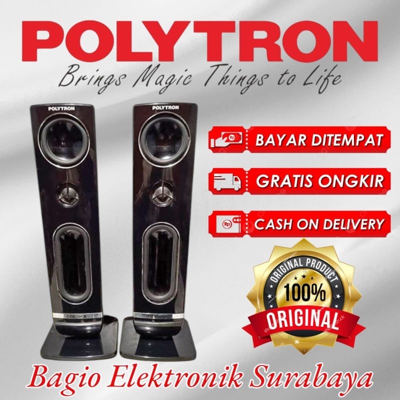 Speaker pasif polytron towerrr