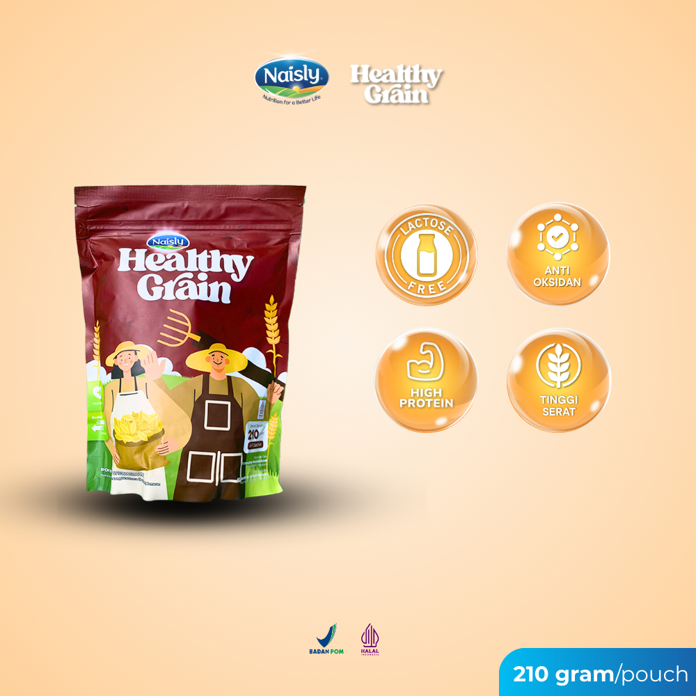 

HEALTHYGRAIN MULTIGRAIN SEHAT KAYA SERAT UNTUK MENGATASI HIPERTENSI 1 POUCH ISI 7 SACHET HALAL