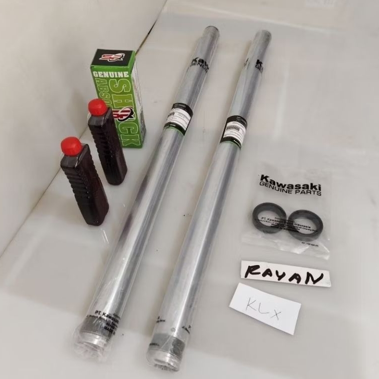 Shock depan KLX shock depan KLX KLX silsok dan olisok komplit