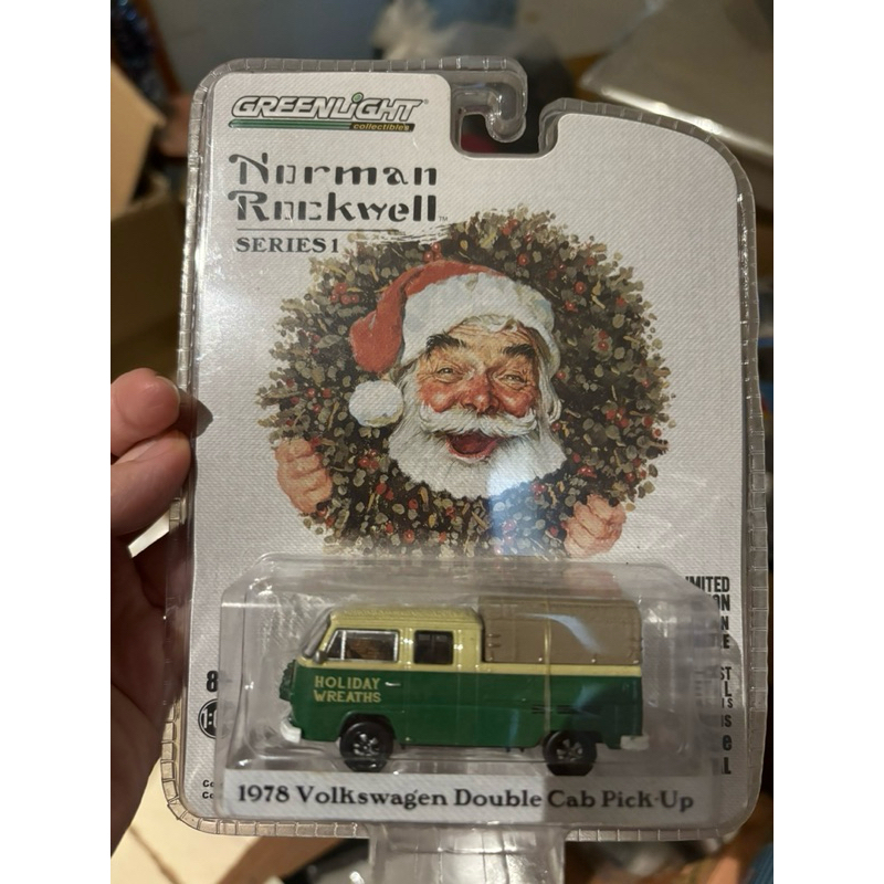 GREEN LIGHT NORMAN ROCKWELL 1978 Volkswagen Double Cab Pick Up