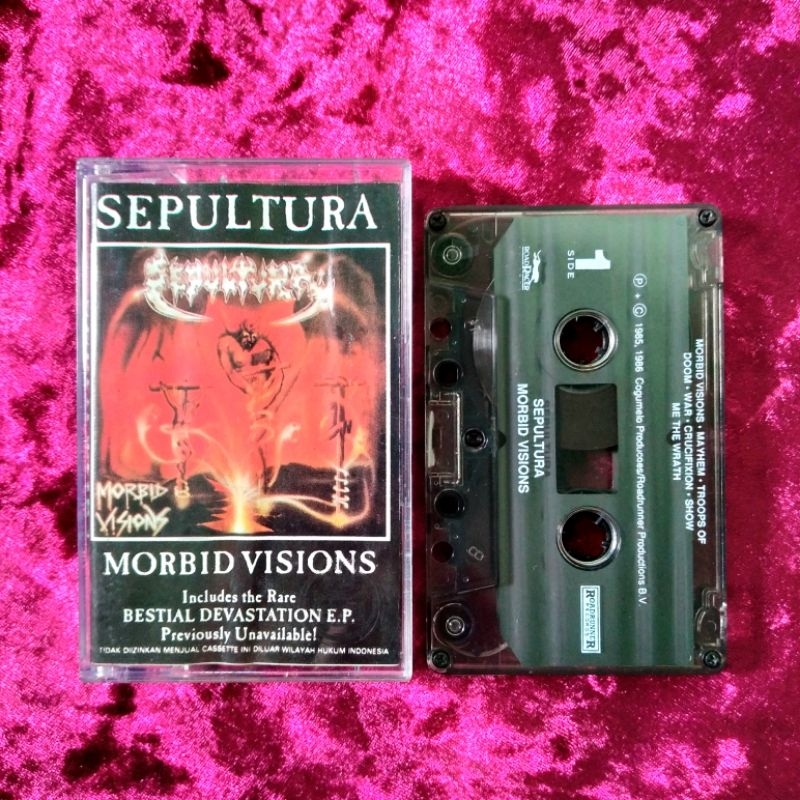 Kaset Sepultura - Morbid Visions