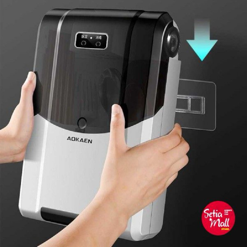 Tempat Sendok Garpu Tutup Wadah Sendok Garpu Sumpit Rak Dapur Tempel Dinding