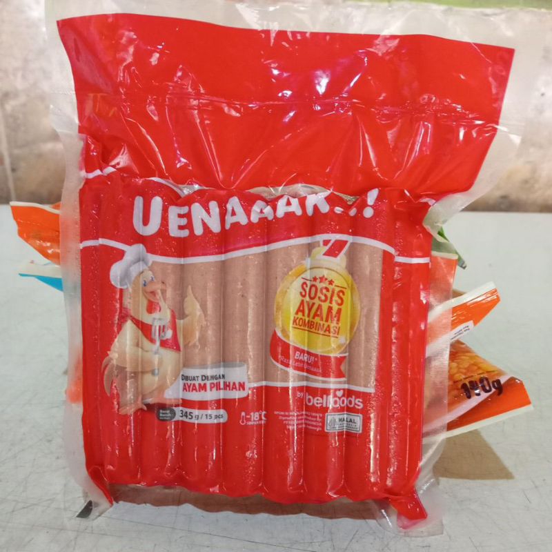 

Belfood sosis uenak rasa ayam