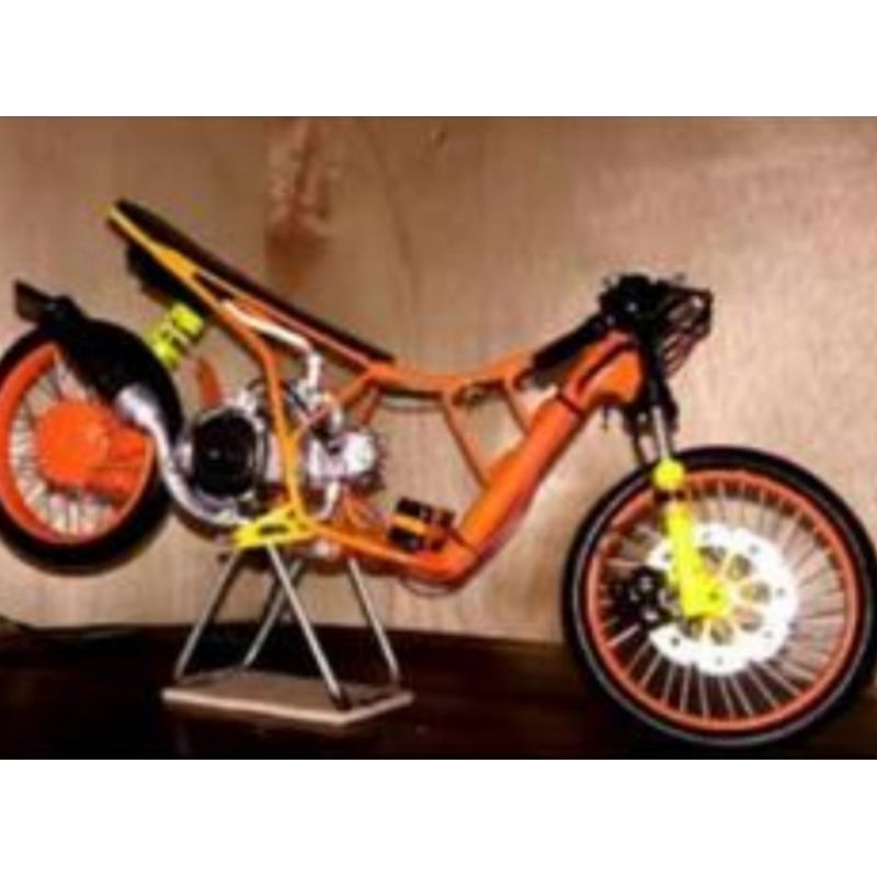 diecast miniatur motor drag Honda PCX 160