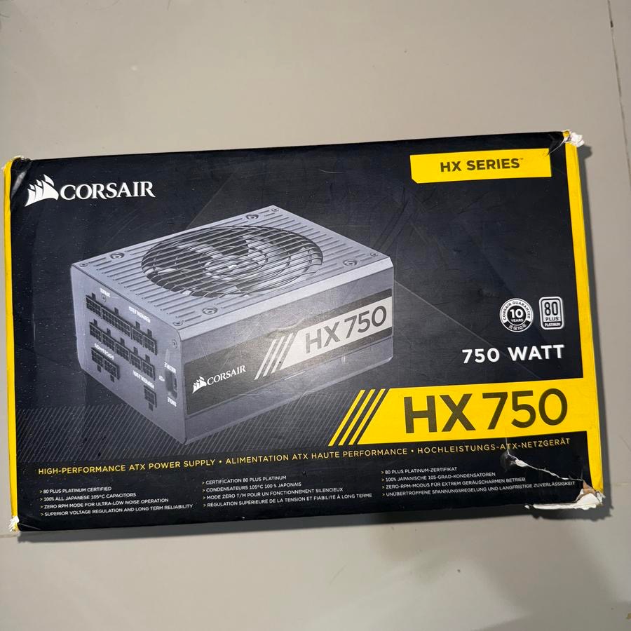 psu corsair hx750 750w 80plus platinum psu corsair hx 750 750w platinum no hx850 hx1000 rm750 rm850 
