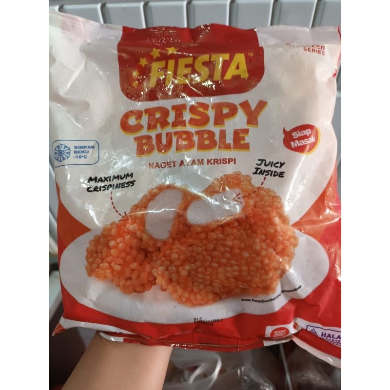 

nugget fiesta crispy bubble