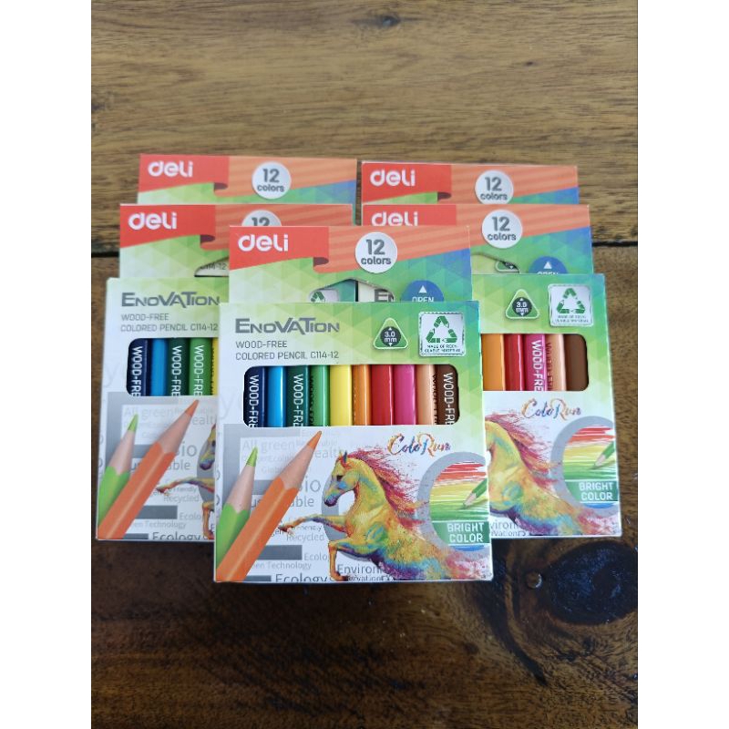 

DELI COLOURUN PENSIL 12 WARNA
