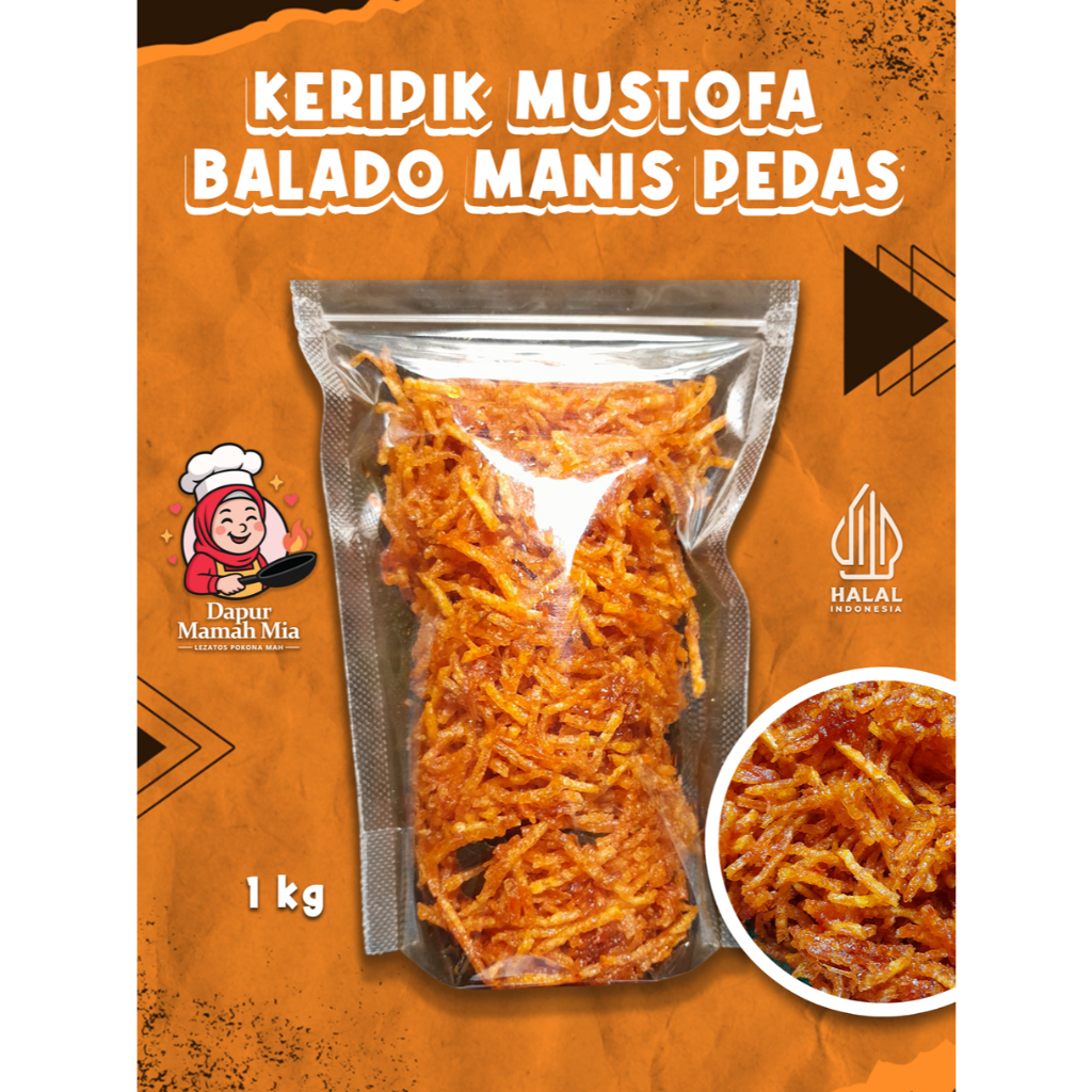 

Mustofa 1kg Pedas Manis | Kentang Balado Renyah Halal – Dapur Mamah Mia