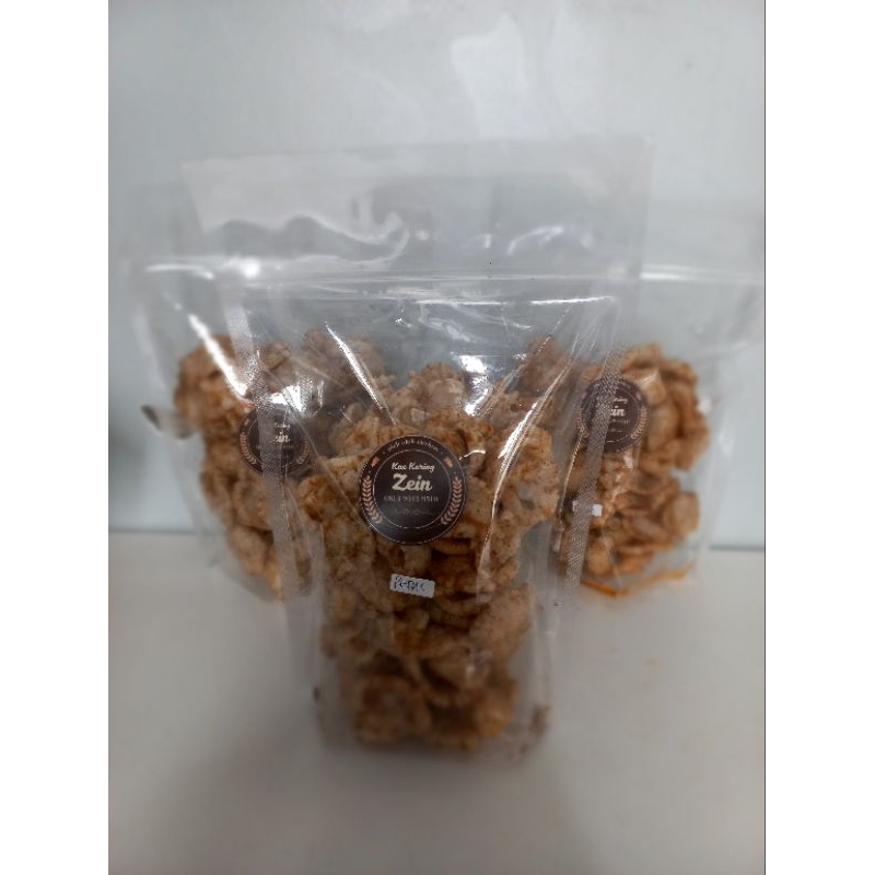 

krupuk bawang pedas khas cirebon krupuk melarat pedas guruh renyah