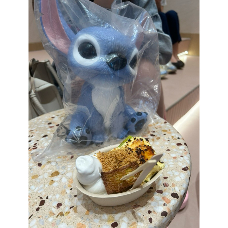 Lilo and stitch disney XXI cafe drinking bottle glass + straw Tumbler original xxi lilo and stitch