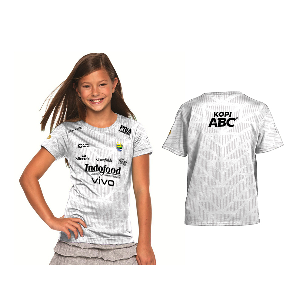 Jersey Persib Anak | Baju Bola Anak Persib | Baju Persib Anak 2025 Free Pasang Nama / Nomor Punggung