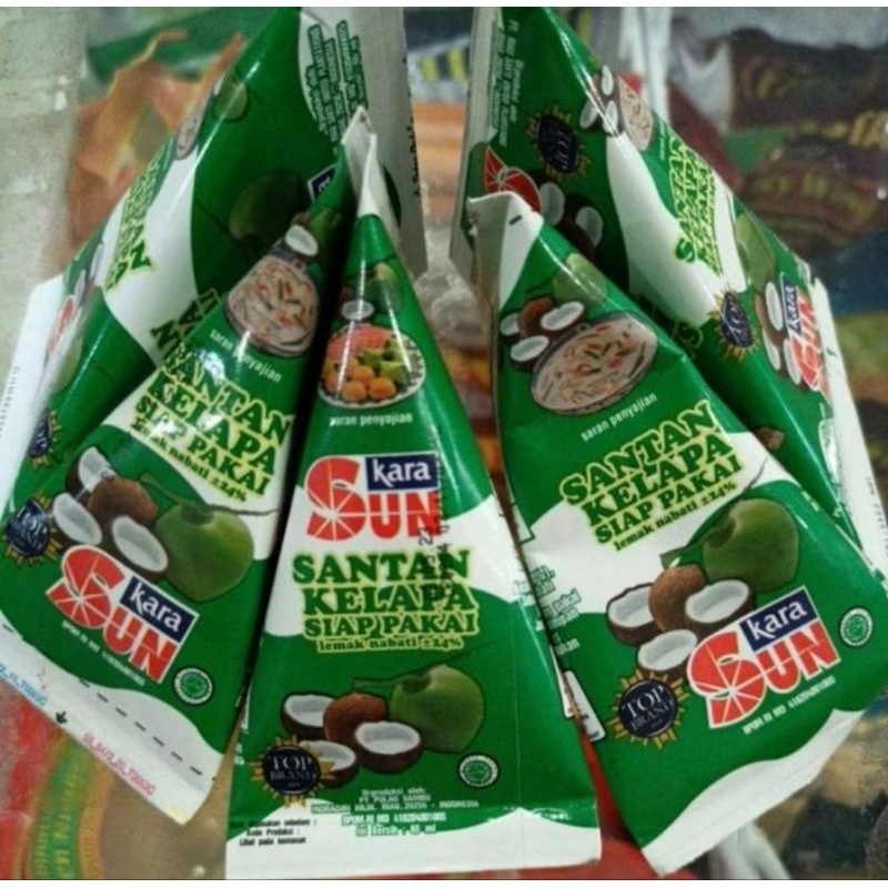 

12 pcs Santan Kelapa Sun Kara Cair
