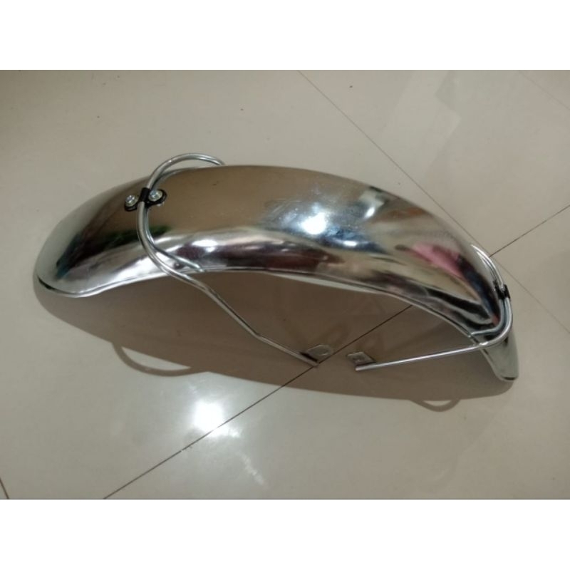 Spakbor Depan Custom Kawasaki W175 TR Slebor Universal Custom W175 Spakbor W175 Panjang 55cm