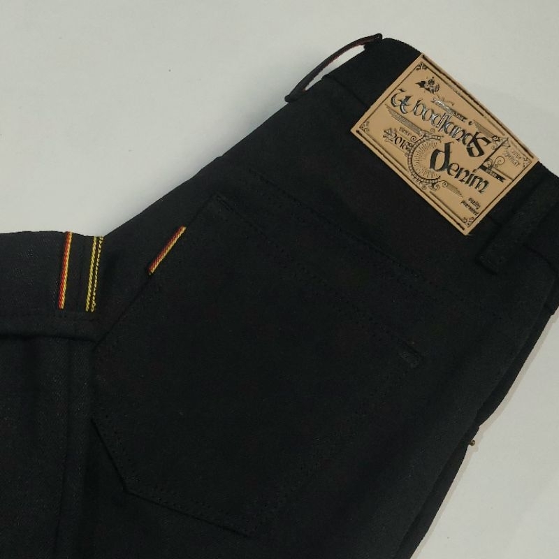SELVEDGE BLACK selvedge rainbow german 16.5oz original unsanforized