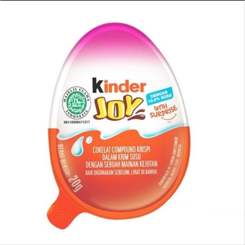

Kinder Joy / Krim Coklat Anak Anak Bonus Mainan
