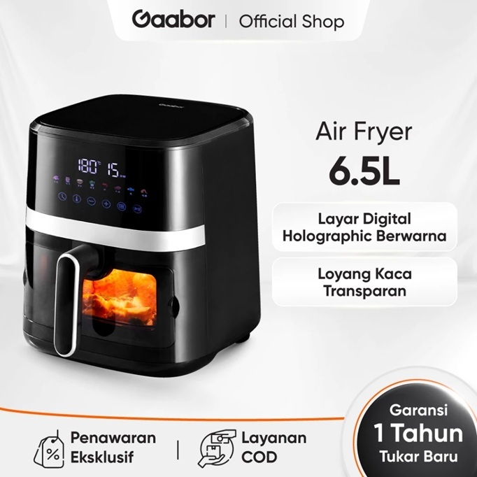 GAABOR Air Fryer XL 6.5 Liter