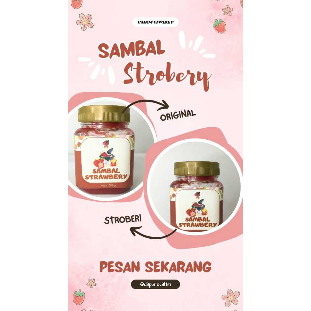 

sambel stroberi