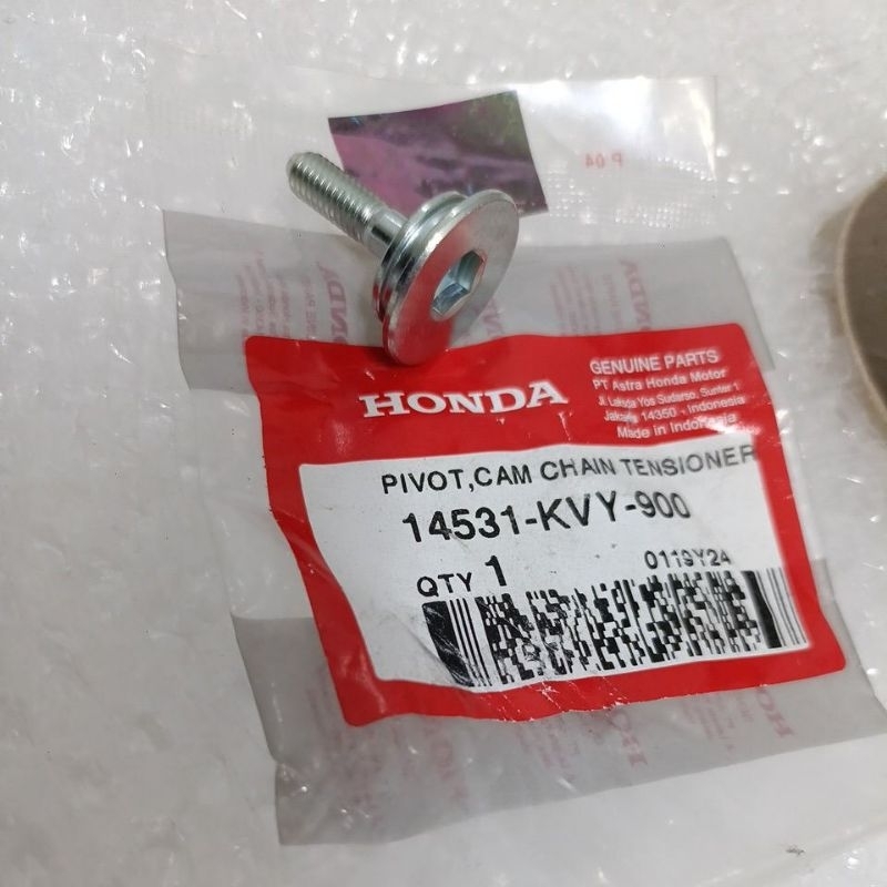14531 KVY 900 PIVOT ,CAM CHAIN TENSIONER BEAT KARBU - SCOOPY KARBU - SPACY KARBU original