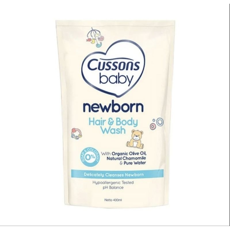 CUSSONS | CUSSONS BABY NEWBORN HAIR & BODY WASH | HAIR & BODY WASH REFILL MURAH