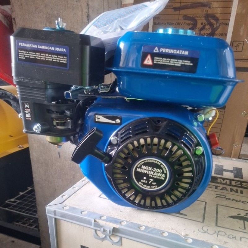 MESIN ENGINE GASOLINE 7PK NISHIKAWA NGX 200