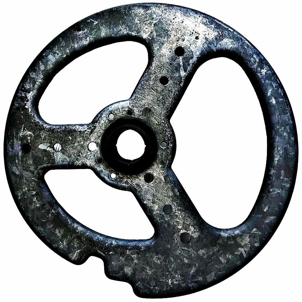 Pully Roda Gulungan Besi Galvanis Pintu Rolling Door Onesheet