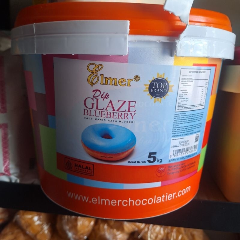 

GLAZE Elmer Blueberry, Red Velvet, Tiramisu Repack 250gr