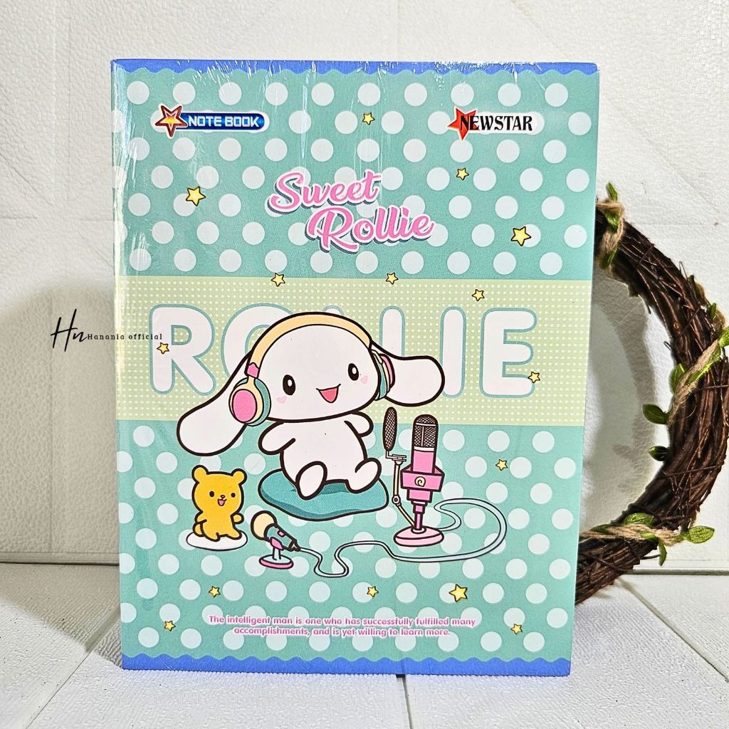 

(10PCS) BUKU TULIS NEWSTAR 38 LEMBAR KARAKTER LUCU/BUKU KUROMI CINNAMOROL/BUKU MURAH /PENDEK/KWARTO