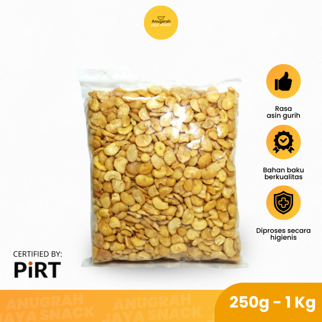 

Kacang Koro Kupas Jaipong Mersy Soybeans Rasa Original Asin 250gr - 1kg Cemilan Snack Kiloan Makanan Ringan