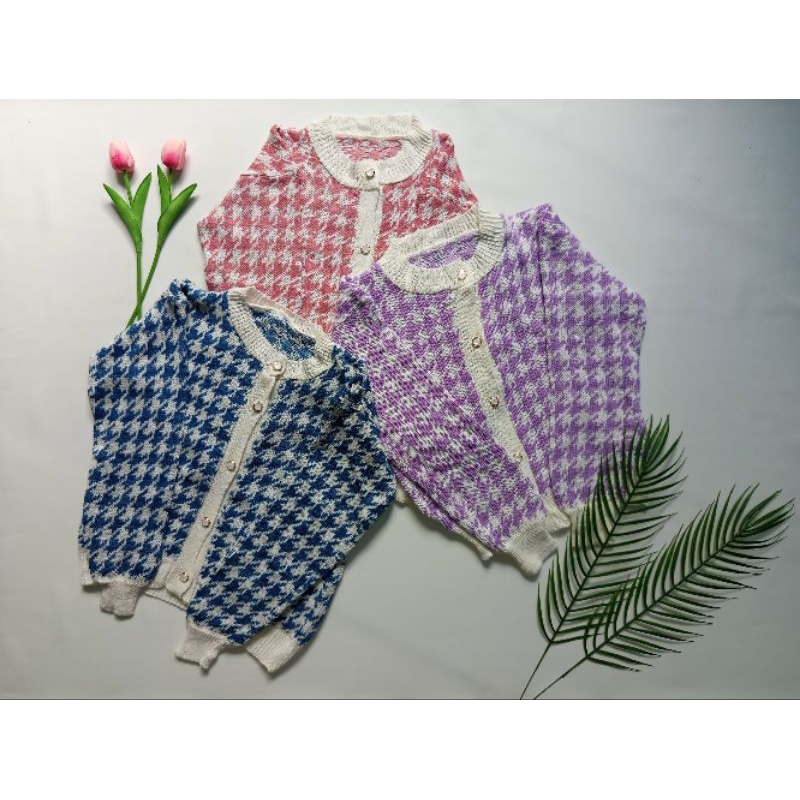 Cardigan Rajut Premium Velvet