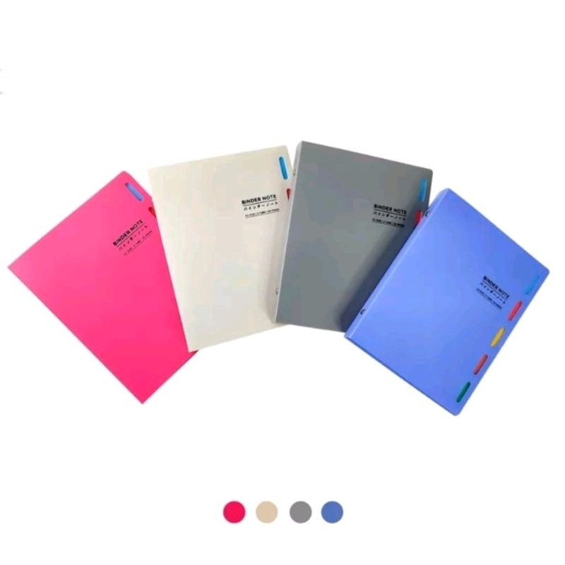 

(MGS) BINDER NOTE A5 INTER X SIKA / Binder Note A5 Pastel Inter X / Tebal / Binder Kuliah