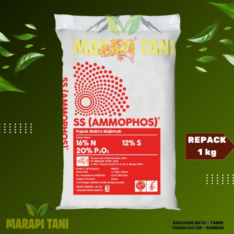 Pupuk SS (AMMOPHOS) 1KG REPACK