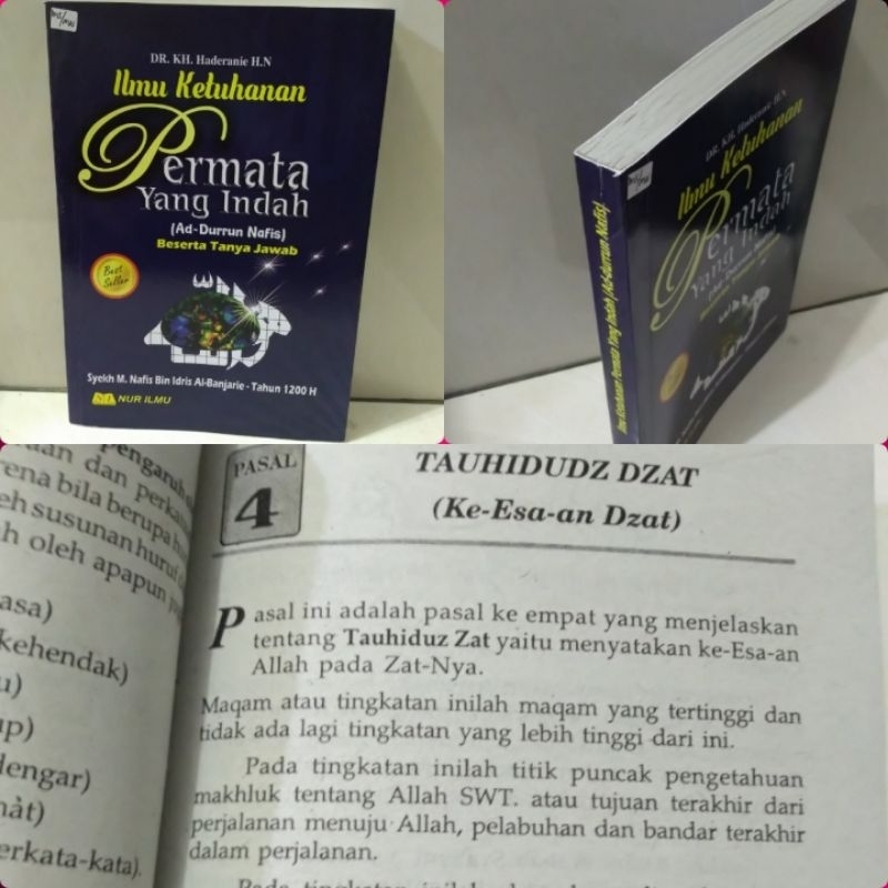 ilmu ketuhanan permata yang indah/ Terjemah durunnafis/ terjemah durun Nafis/ terjemah Ad durrun naf